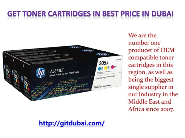 Get Toner Cartridges in best Price in Dubai