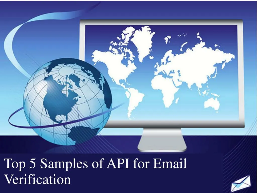 top 5 samples of api for email verification