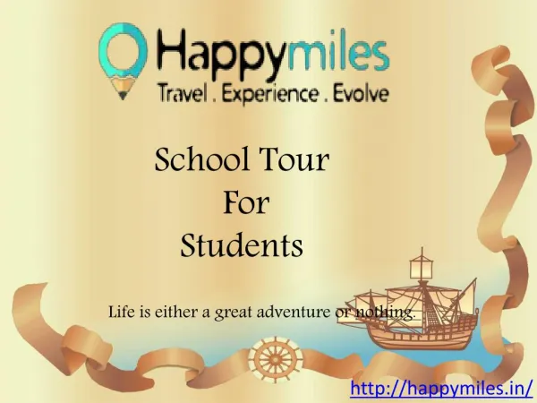Educational School Tours | International School Trips - Happymiles