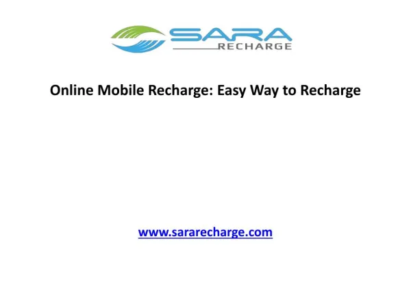 Online Mobile Recharge: Easy Way to Recharge