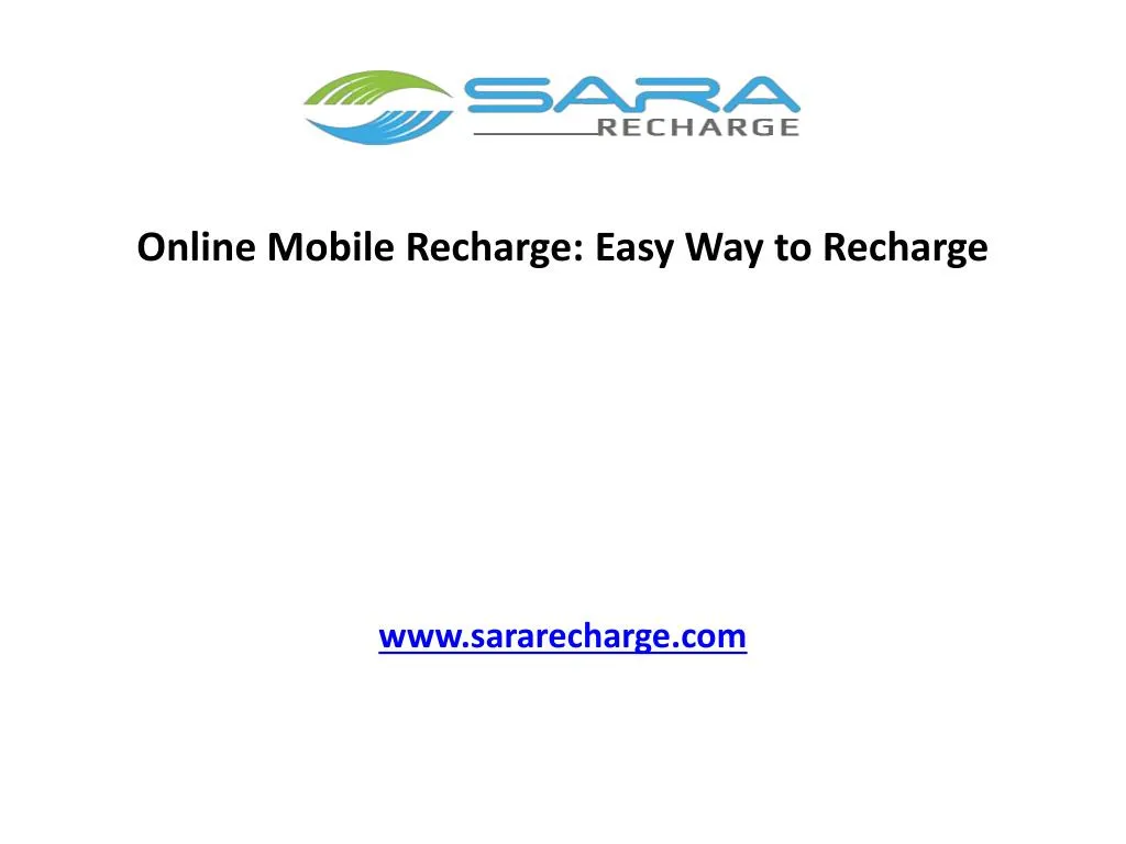 online mobile recharge easy way to recharge