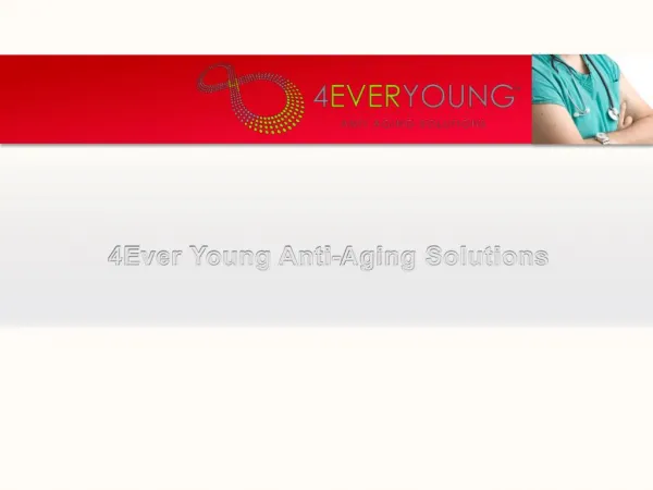 4Ever Young Anti-Aging Solutions