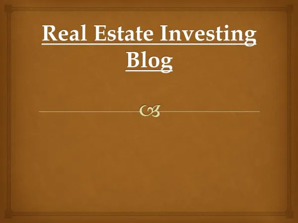 Real Estate Investor Groups