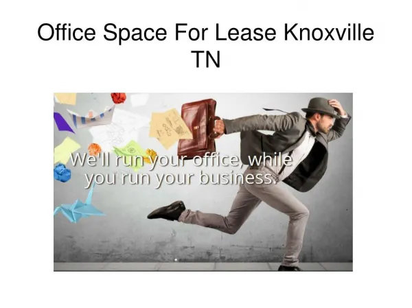 Office Space For Lease Knoxville TN