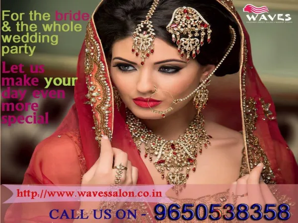 Unordinary bridal makeup service in noida Get the fabulous services by the bestest makeup studio in noida call us on 965