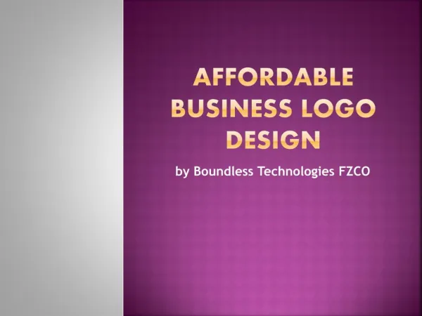 Excellent Dubai company logos by Boundless Technologies FZCO