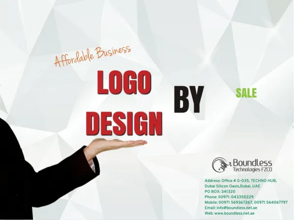 Creative logo designers in Dubai by Boundless Technologies FZCO
