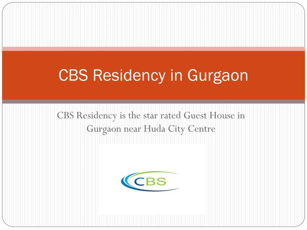 cbs residency in gurgaon