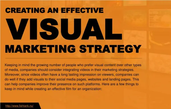 How to Create a Visual Marketing Strategy that Works