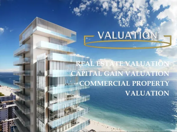 Real estate valuation