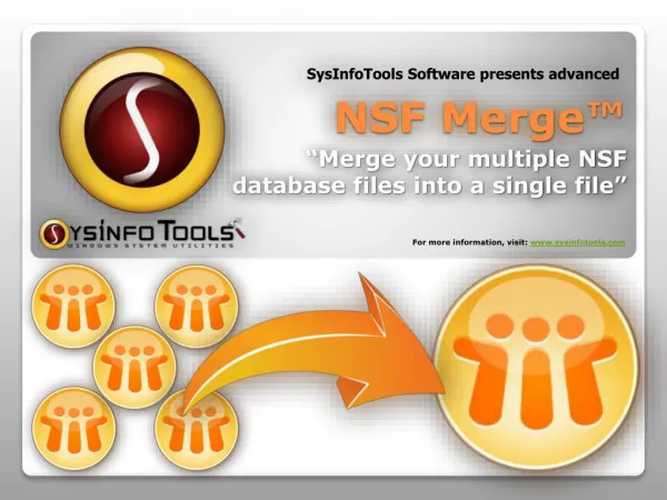 NSF Merge Software - Merge NSF Files