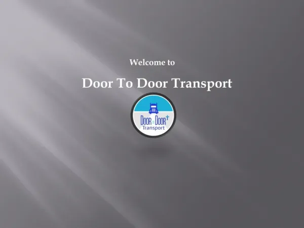 Door to Door Transport
