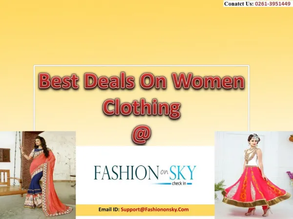 Best Current Deals on Women Clothing