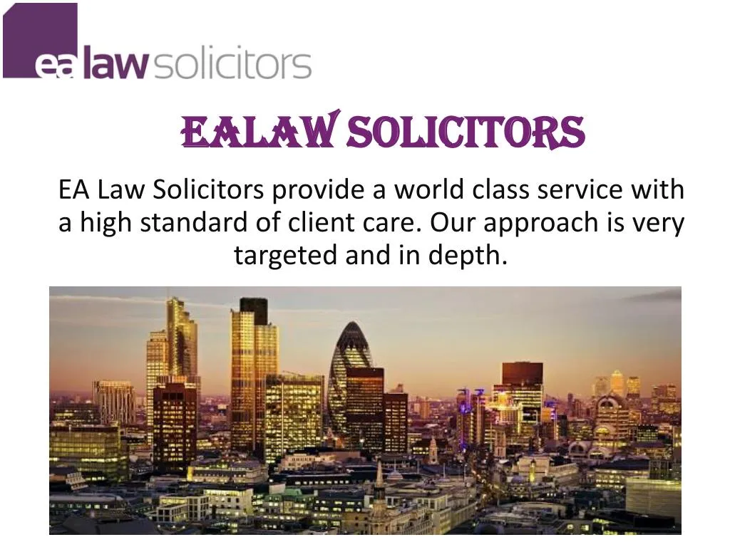 ealaw solicitors