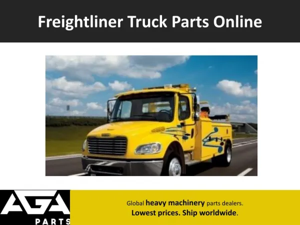 Freightliner Global Parts Dealer - AGA Parts