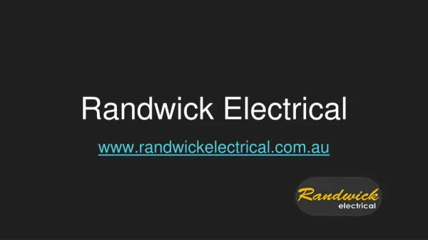 Electrician Randwick