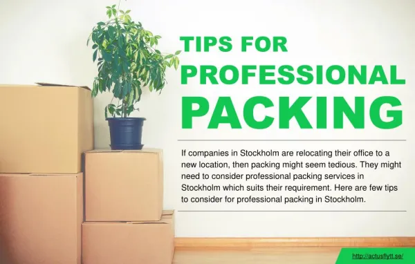 Professionally packing belongings for an office relocation