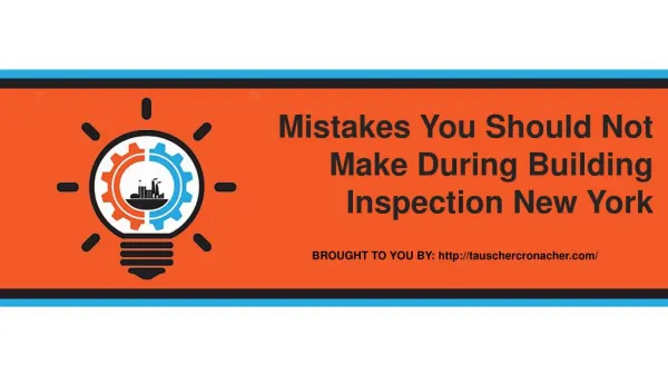 Mistakes You Should Not Make During Building Inspection New York