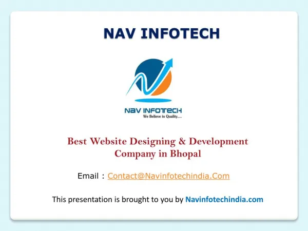 Nav Infotech – Best Website Designing & Development Company in Bhopal