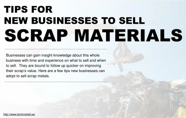 How businesses can start selling their scrap metal