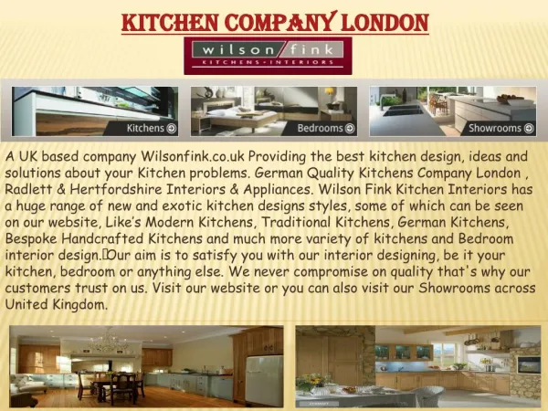 Kitchen Company London