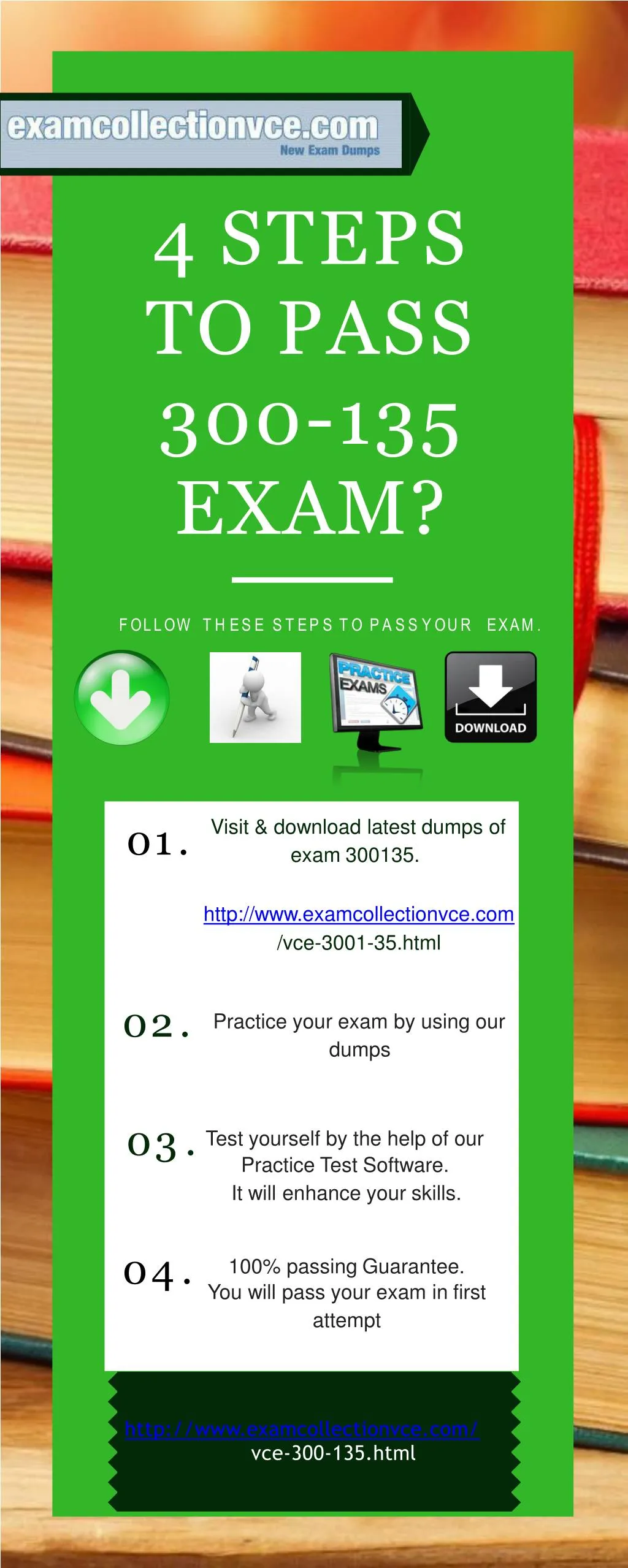 4 steps to pass 300 135 exam