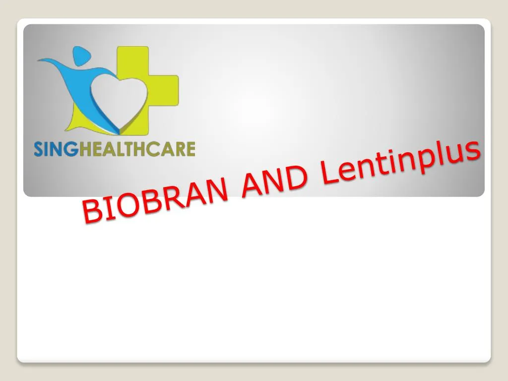 biobran and lentinplus