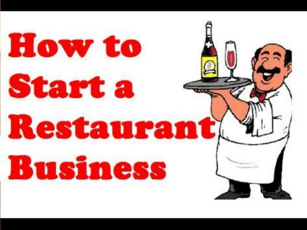 How to Start a Restaurant Business