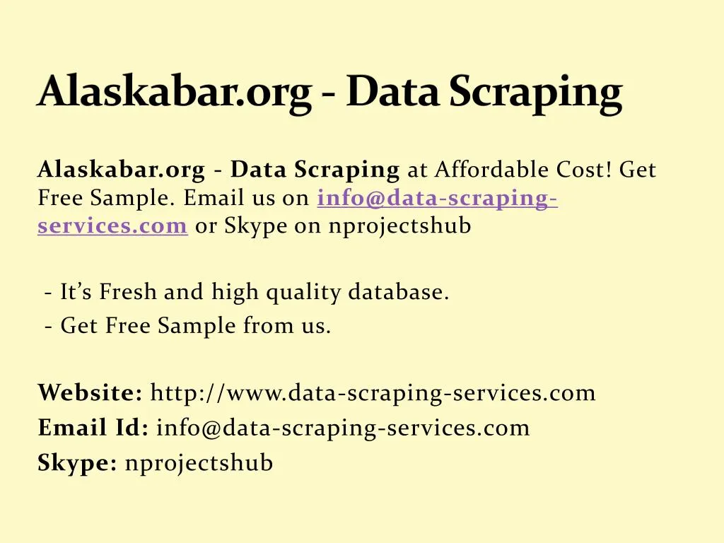 alaskabar org data scraping