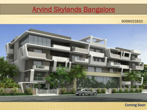 Arvind Skylands | Smart Property | Jakkur, Bangalore