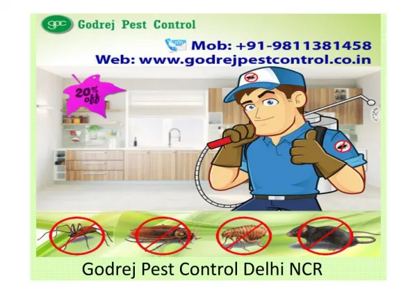Godrej Pest Control Delhi NCR Call us at 9811381458