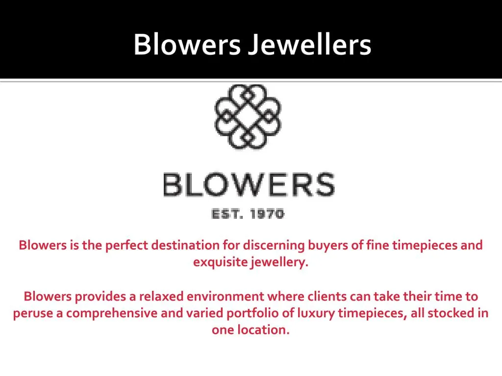 blowers jewellers