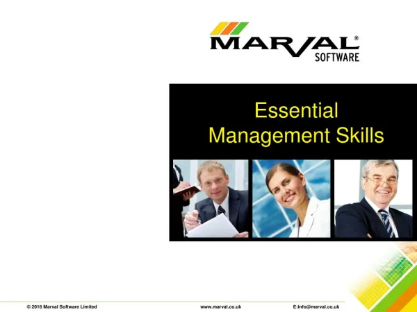 Essential Management skills
