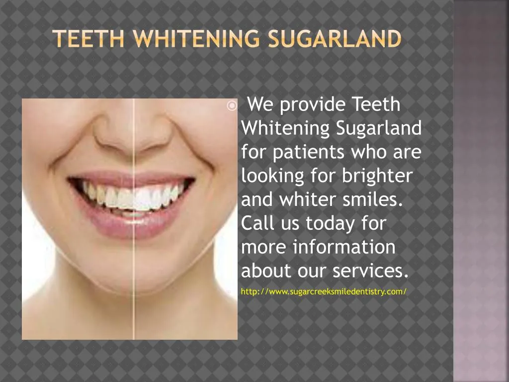 teeth whitening sugarland