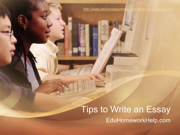 Tips for writing better Essays