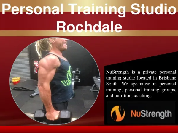 Personal Training Studio Rochdale