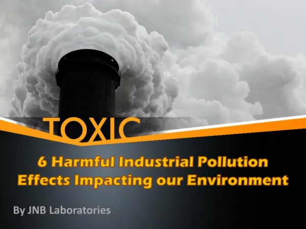 6 Harmful Industrial Pollution Effects Impacting our Environment