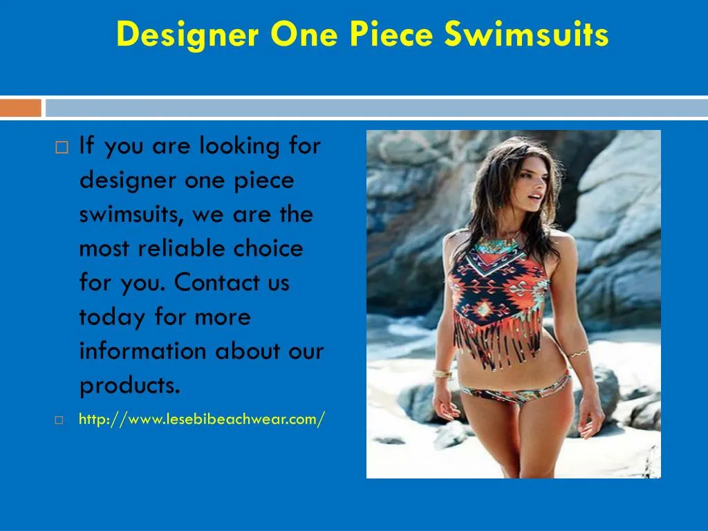 designer one piece swimsuits