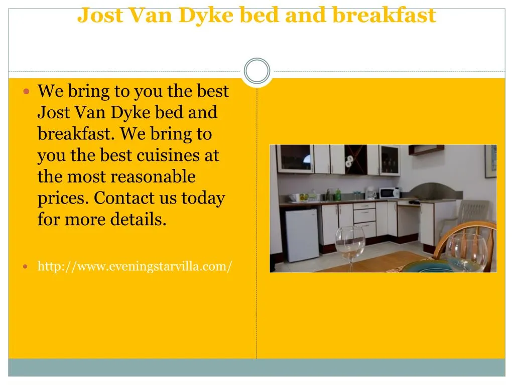 jost van dyke bed and breakfast