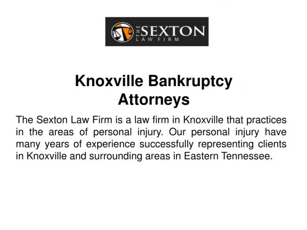 Knoxville Bankruptcy Attorneys