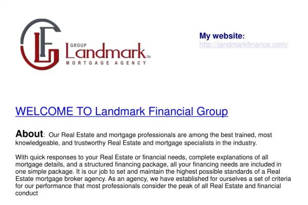 Landmark Financial Group