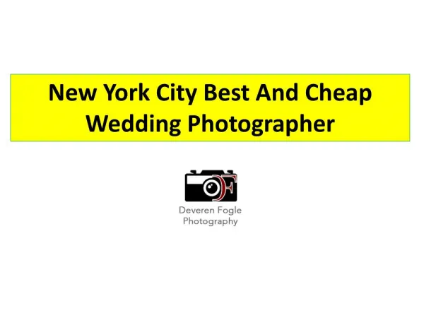 New York City Best And Cheap Wedding Photographer