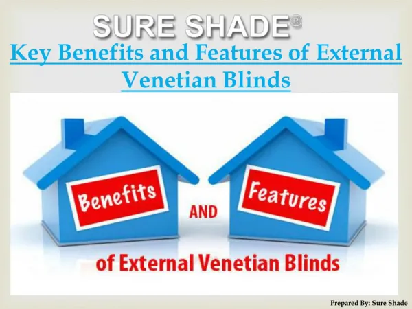 Key Benefits and Features of External Venetian Blinds