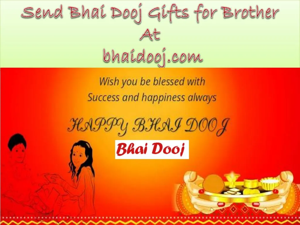 send bhai dooj gifts for brother at bhaidooj com