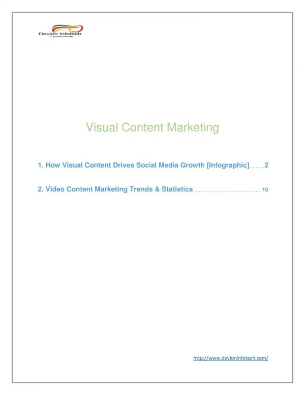 Visual Content Marketing | Social Media Marketing
