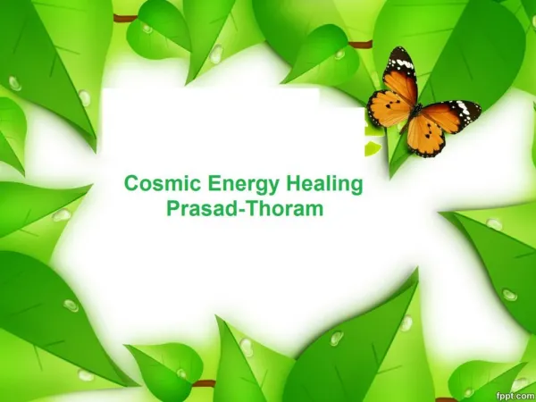 Cosmic energy healing (part1)