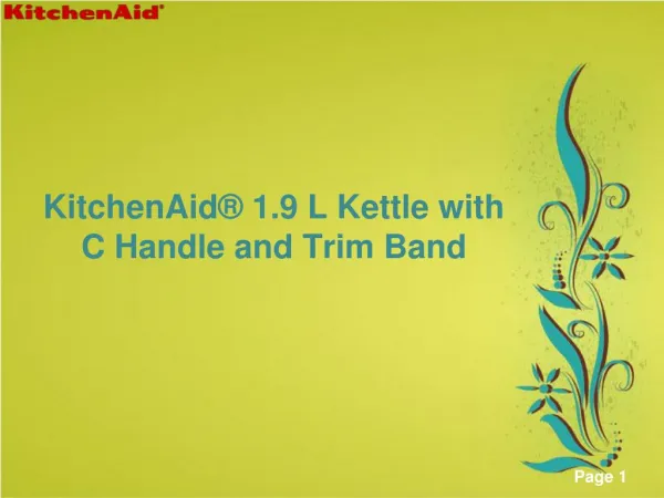 KitchenAid 1.9 L Kettle