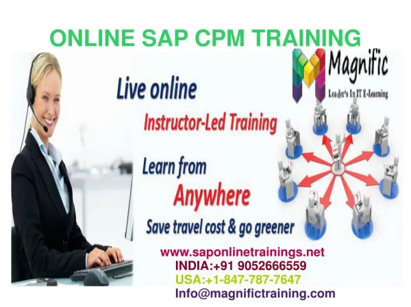 Sap CPM Online Training in Malaysia