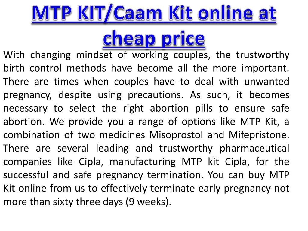 mtp kit caam kit online at cheap price