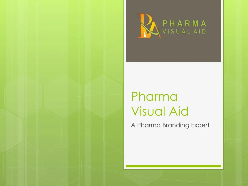 pharma visual aid